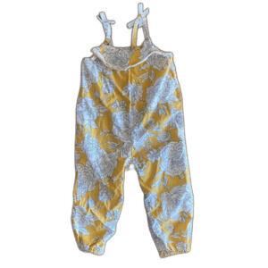 Shabby Chic Yellow Floral Romper Girls' 18 Months